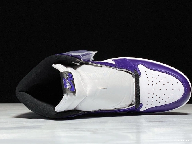 Rep Husky 1 555088-500 Court Air OG Purple Jordan High 0716
